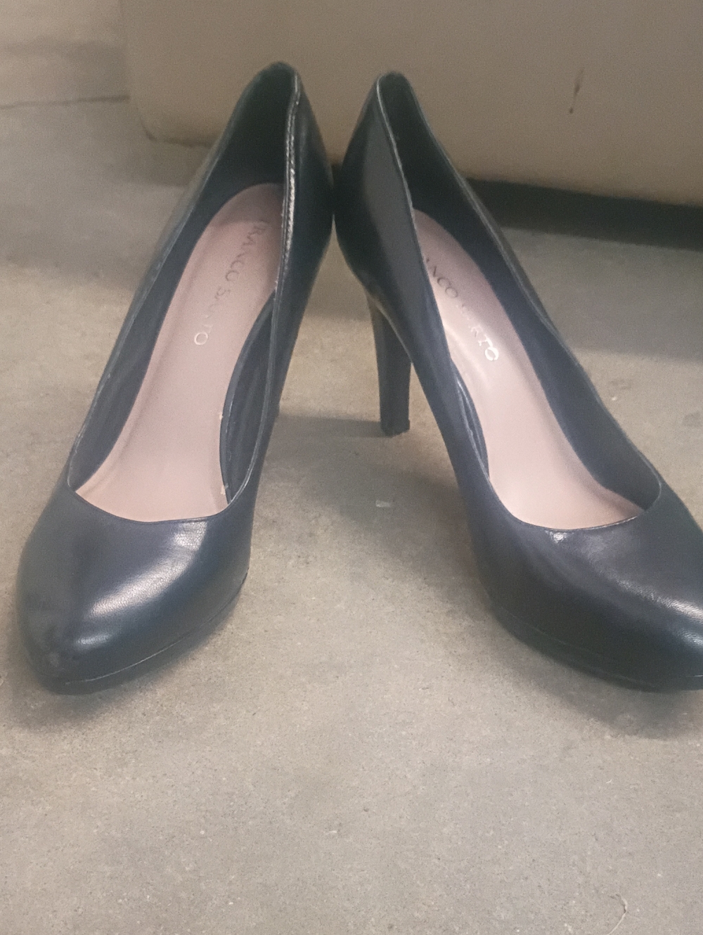 Franco Sarto Black Women's High Heel Pumps